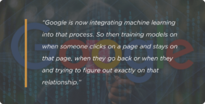 Googleの機械学習についての言及