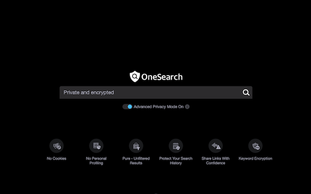 プライバシー重視の新しい検索エンジン「OneSearch」 がリリース