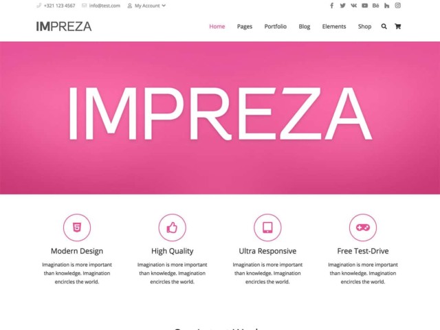 WordPressコーポレートサイトテーマ・企業サイトテーマ「Impreza」