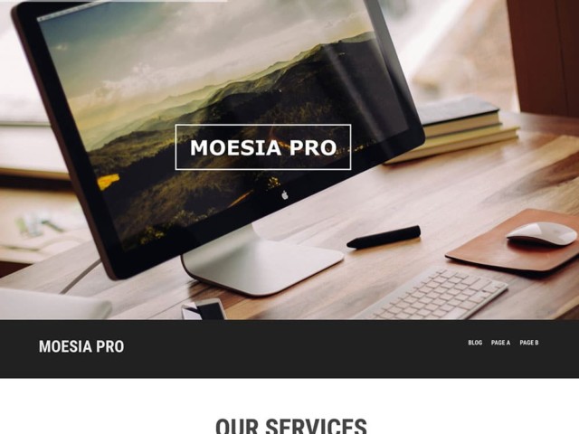 WordPressコーポレートサイトテーマ・企業サイトテーマ「Moesia Pro」