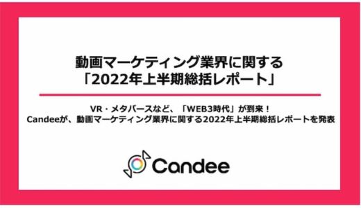 VR・メタバースなど、「WEB3時代」到来　動画マーケティング成功のカギはZ世代の攻略【Candee調査】